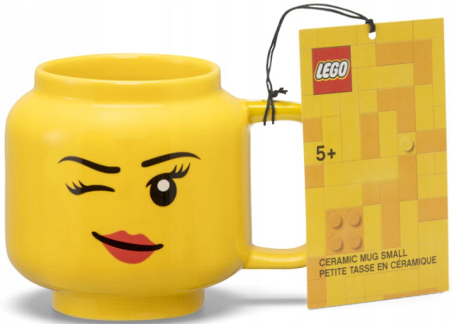 LEGO CERAMICZNY KUBEK DZIEWCZYNKA OCZKO S 255 ml Marka LEGO