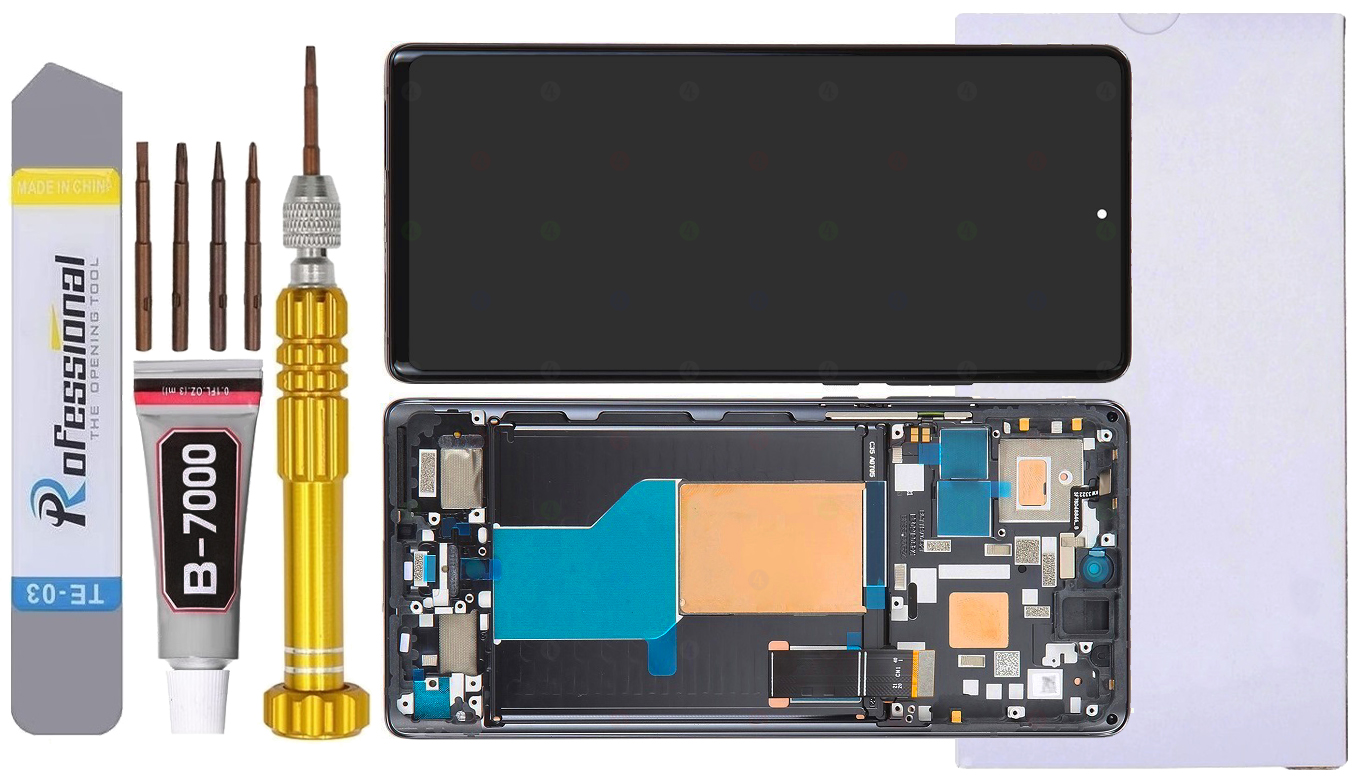 Displej Pro Motorola Edge 30 Ultra Originál LCD Rámeček