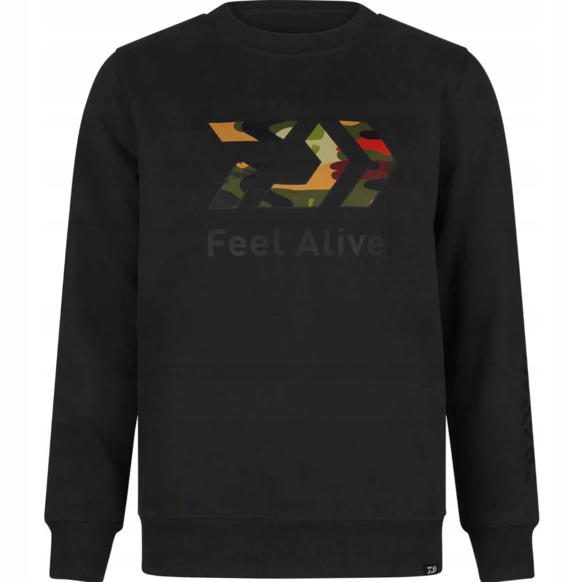 Mikina Daiwa D Vec Crew Neck Camo XL