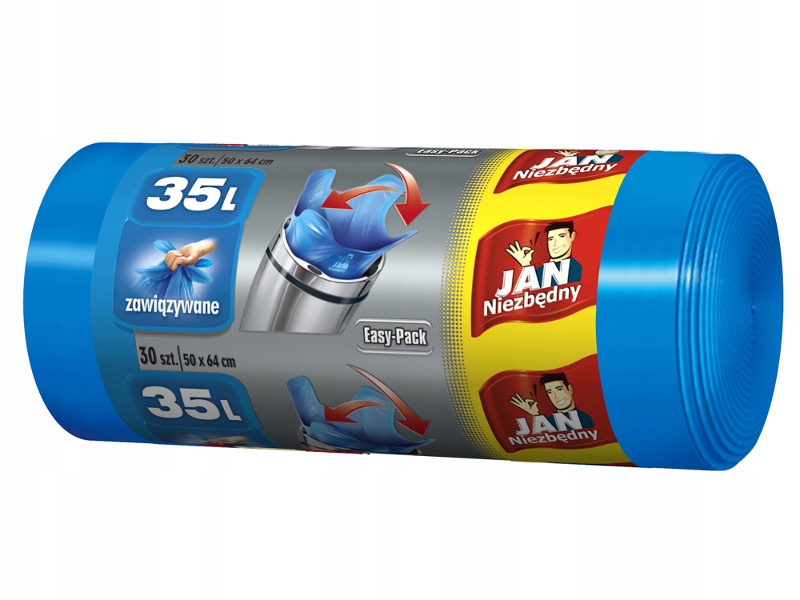 

Jan Niezbędny Worki Easy-pack Wiązane 35L 30 Szt.