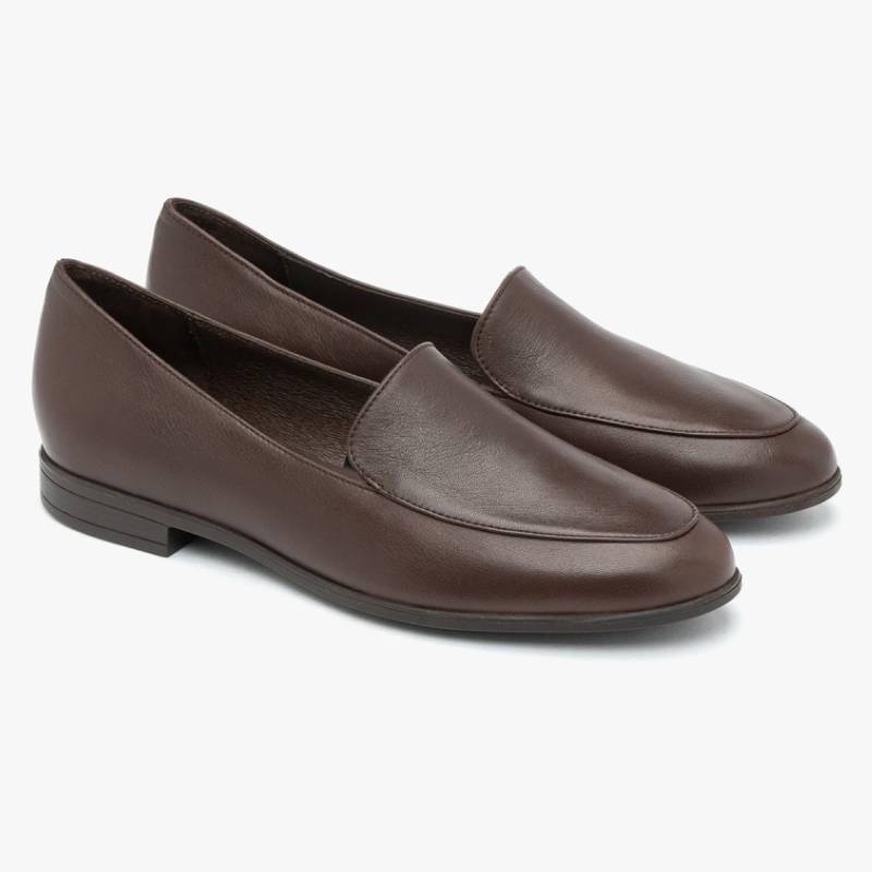 Ryłko Y2S11 9PV hnědé mokasíny vel.41 hladké Sebi Kochland