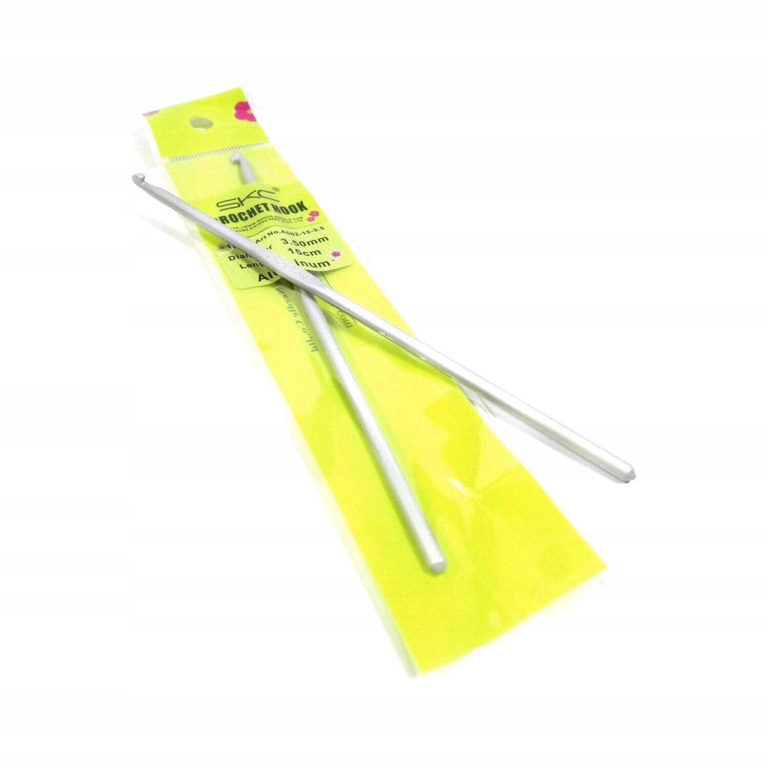 Szydełko szydełka teflonowe aluminium Skc 3,5mm