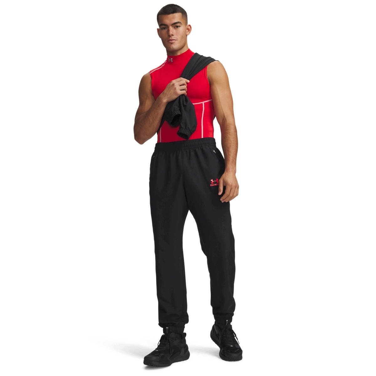 Męskie spodnie treningowe Under Armour Ua Tech Sport Pant Czarny XL