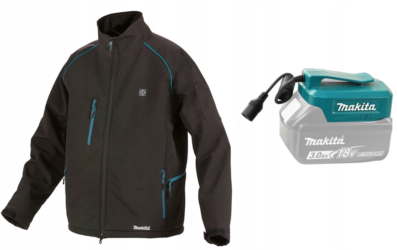 MAKITA DCJ205Z2XL КУРТКА С ПОДОГРЕВОМ АДАПТЕР 14,4/18