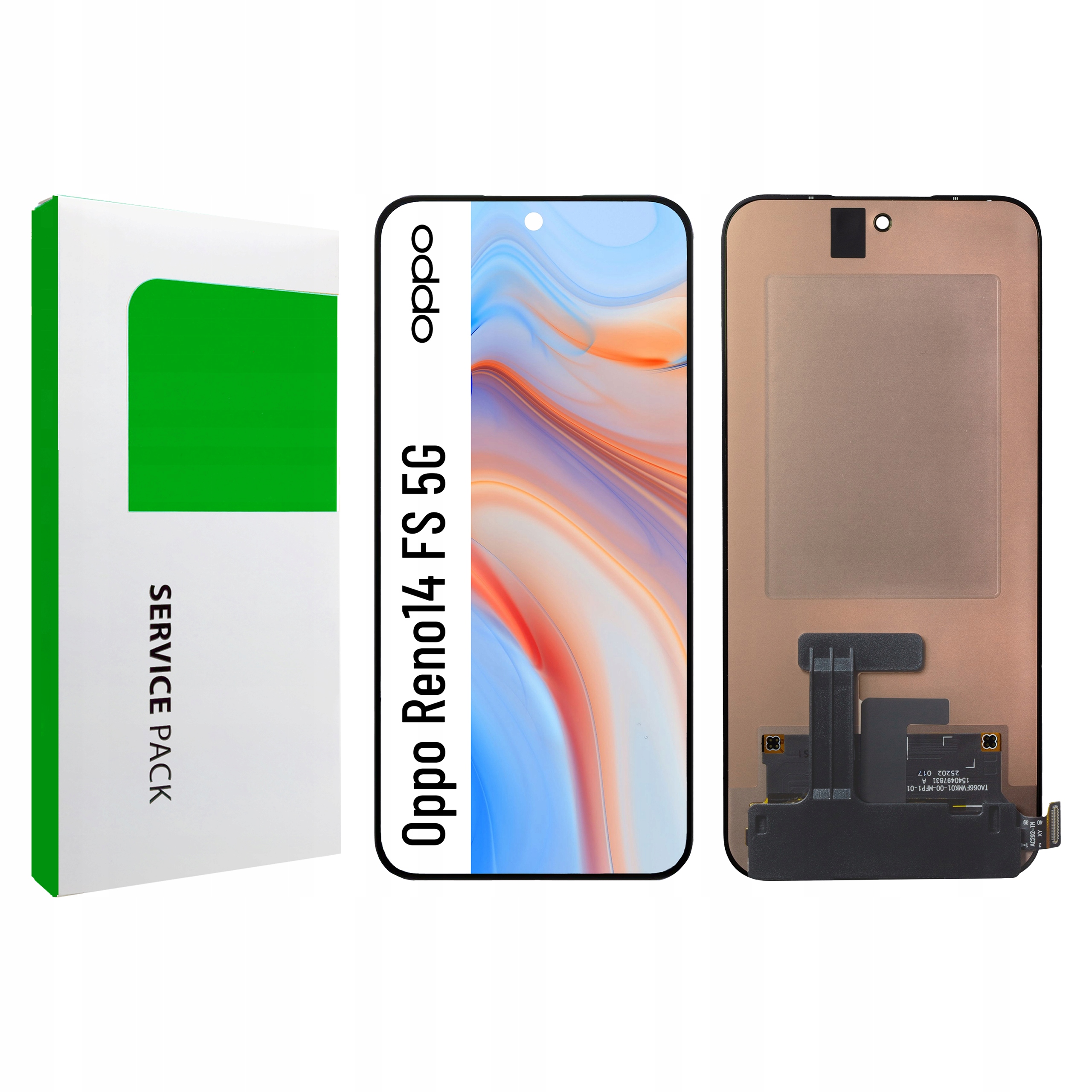 Originální Zila pro Oppo Reno 14 Fs Display LCD panel CPH2743