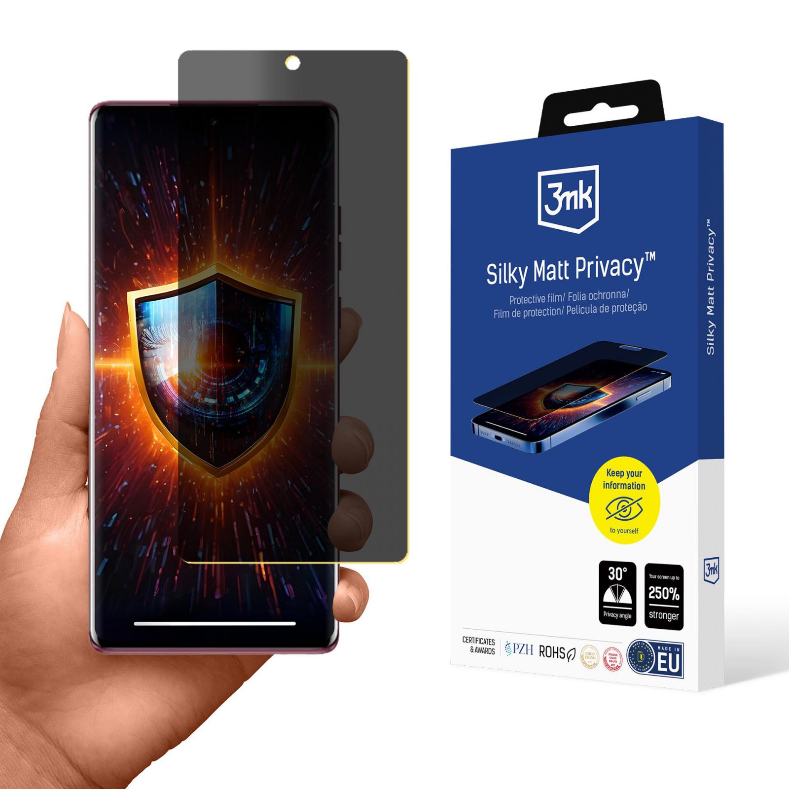 Motorola Edge 50 Fusion 3MK Silky Matt Privacy
