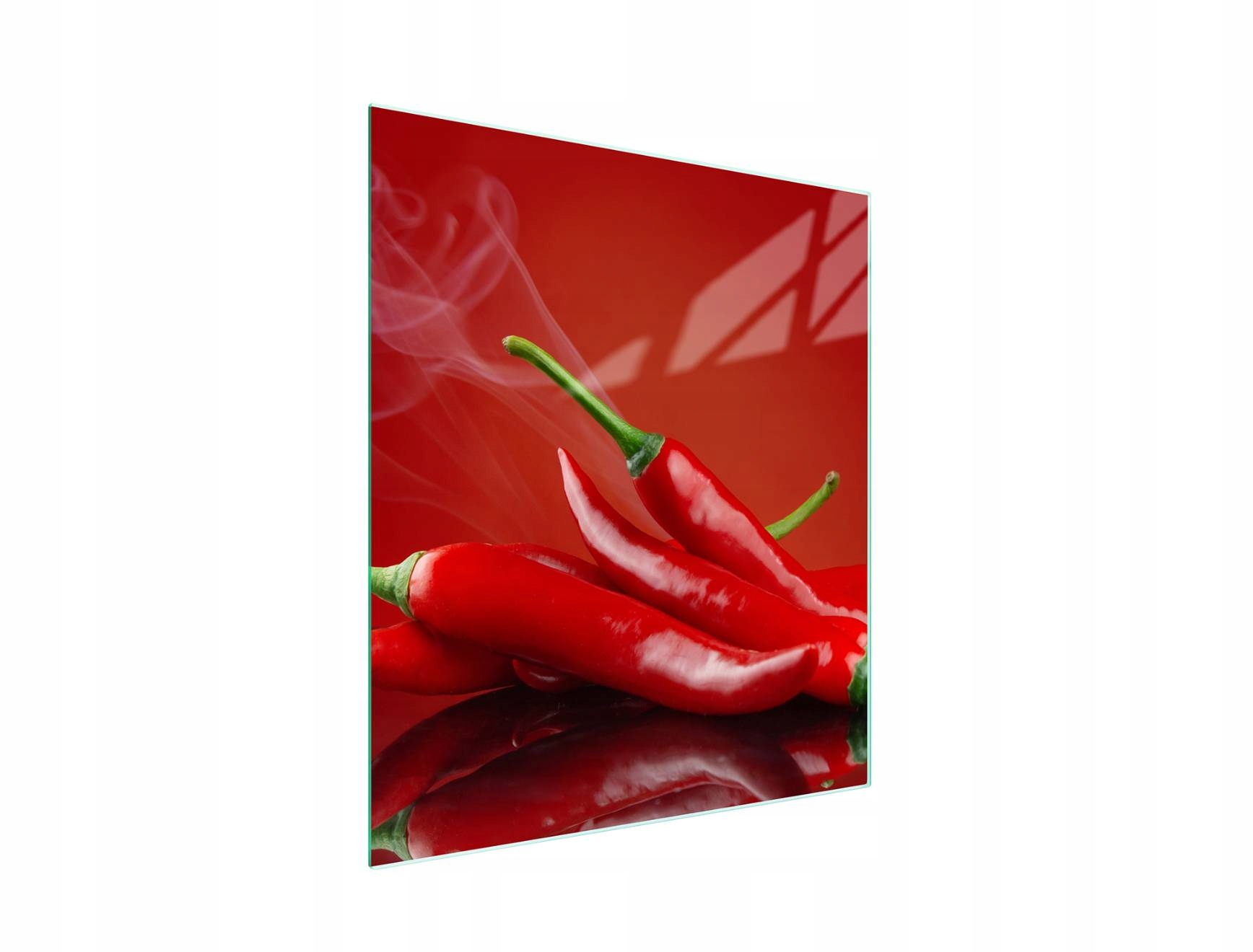 Skleněná Krájecí Deska 45x52 Chilli Tvrzené Sklo 7v1