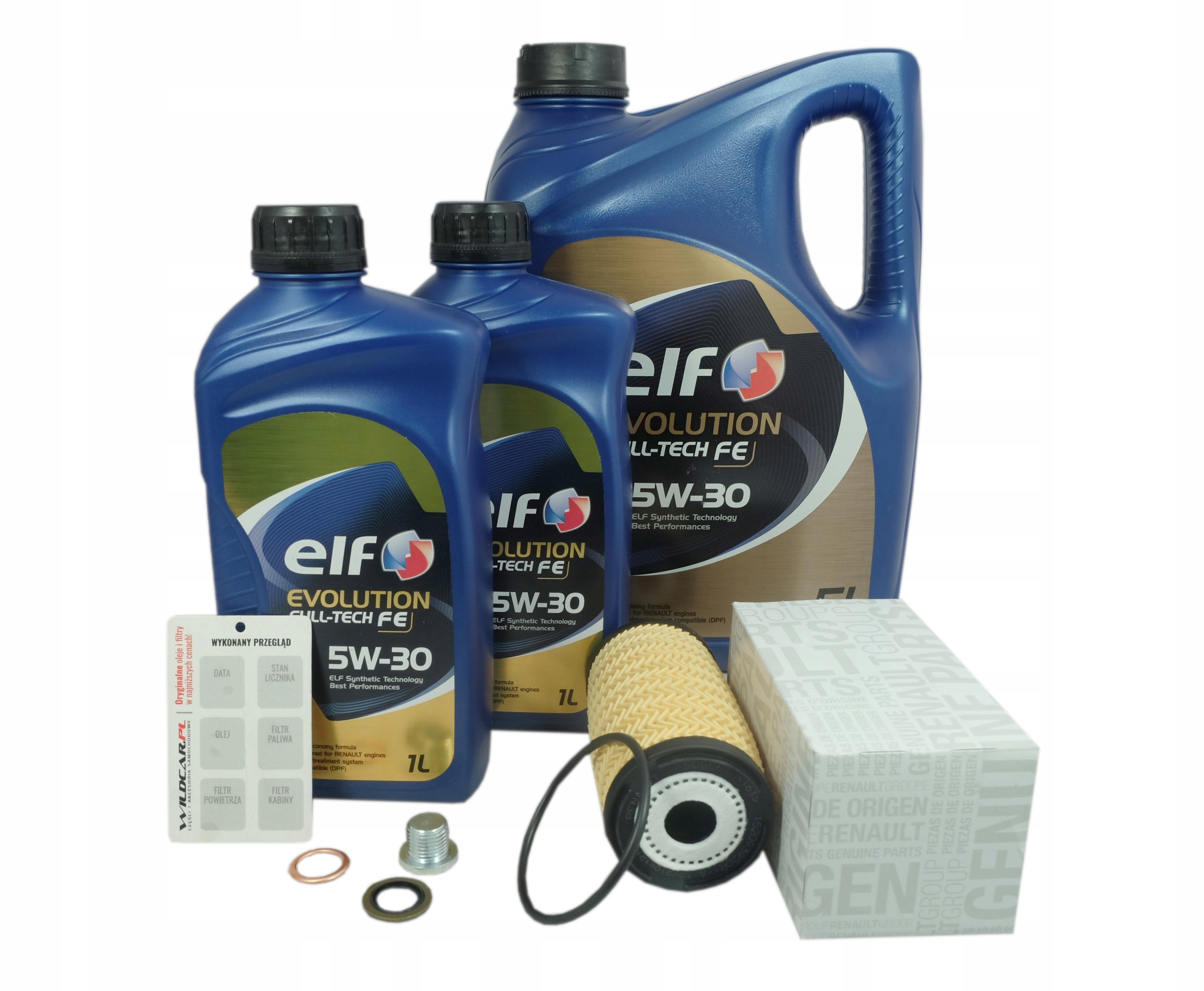 Filtr olej 5W30 Total Renault Megane IV 1.6 dCi