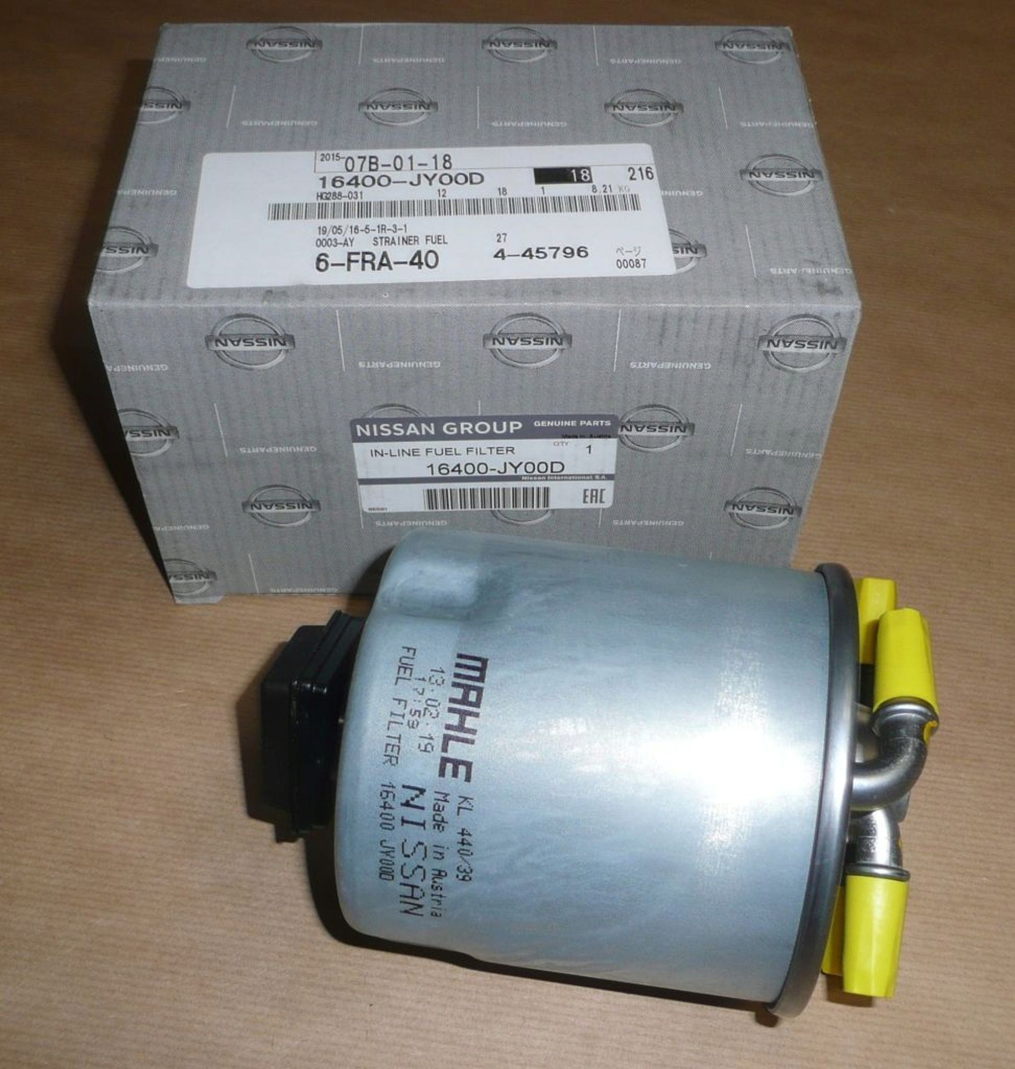 Filtr Pal.r Koleos 2.0DCI 08> 16400JY00D