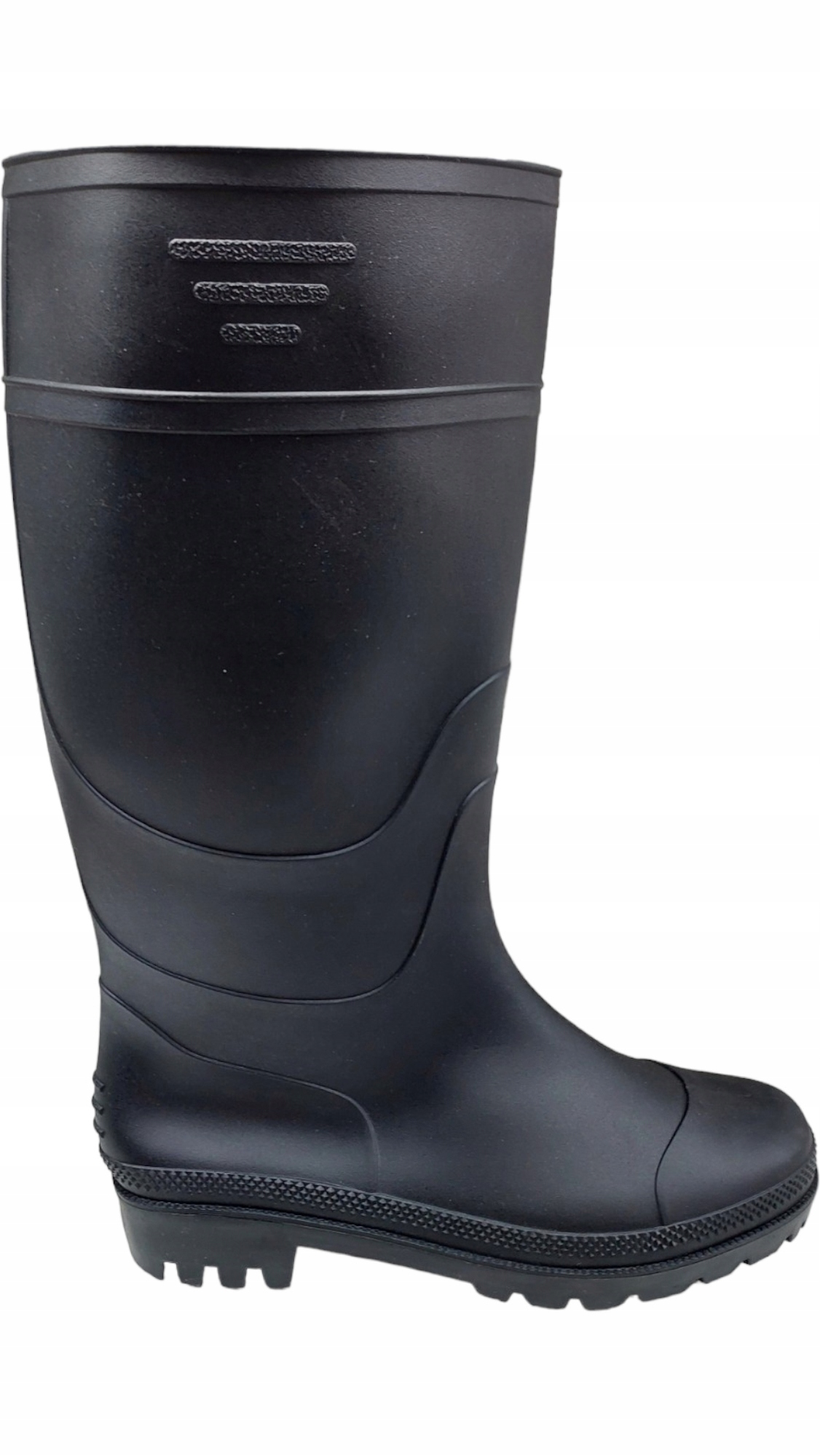 KALOSZE MĘSKIE GUMOWCE DŁUGIE CZARNE r. 46 Rozmiar 46