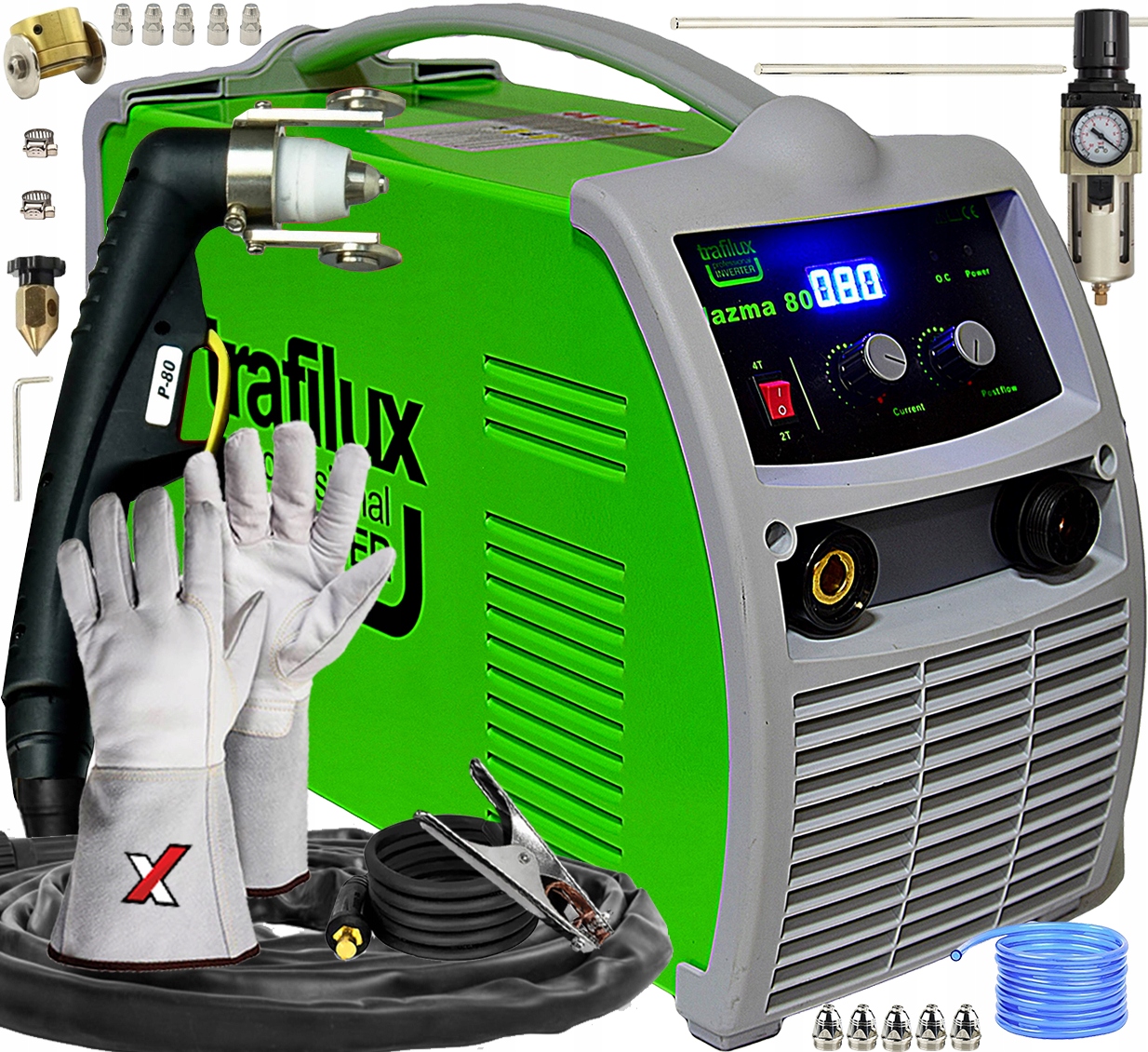 PLAZMA IGBT 380V 32MM TRAFILUX 80A HF CYRKIEL