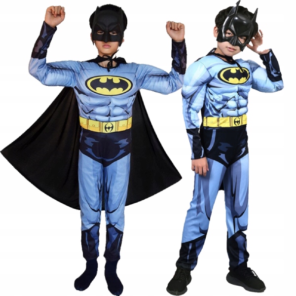 

Strój Przebranie Batman Maska Led 134/140 9-10L