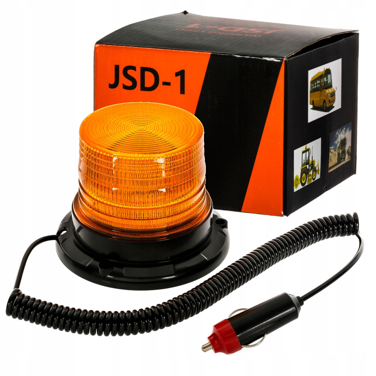

Lampa ostrzegawcza kogut 18 Led 12V na magnes
