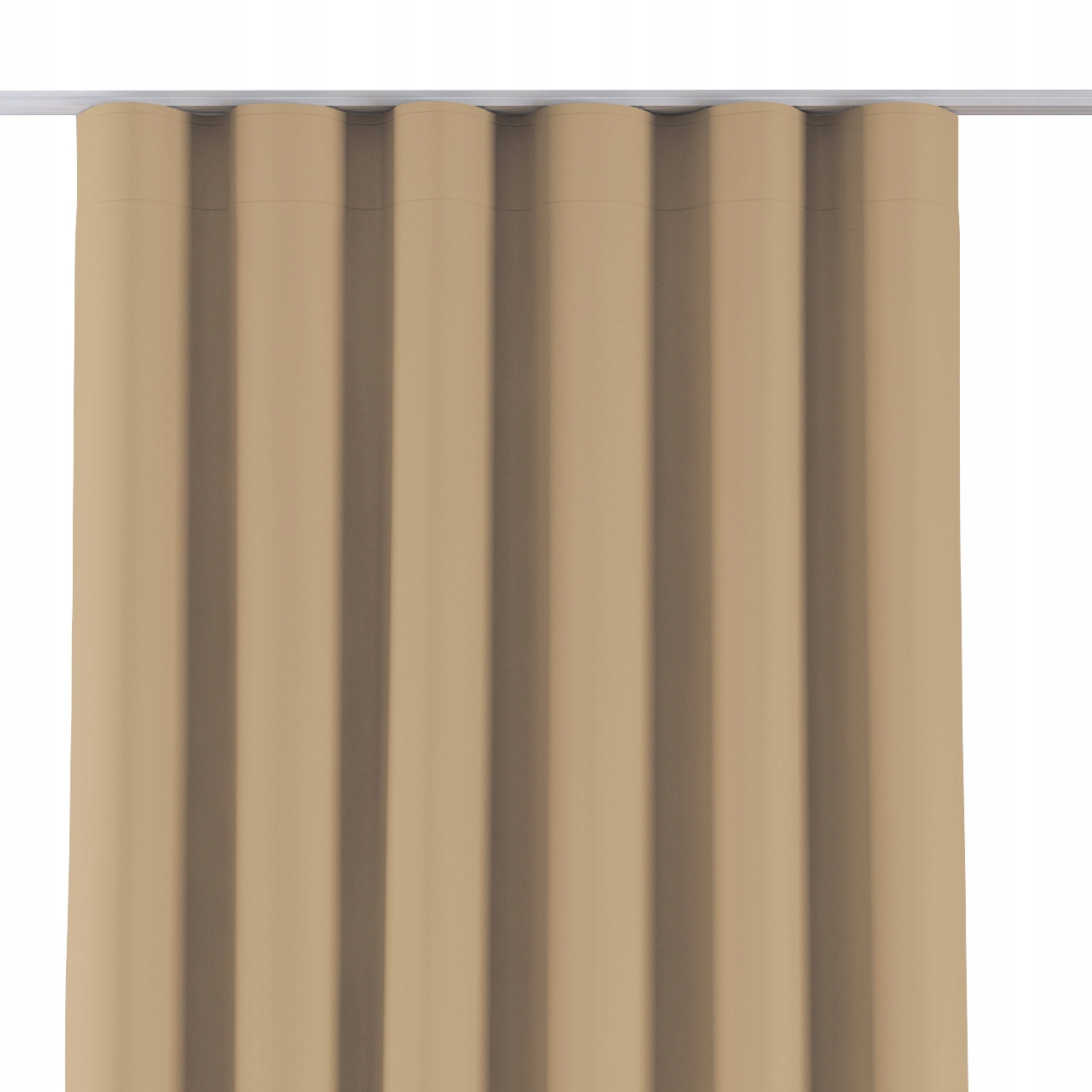 Záves na páske wave 130 x 260 cm žltý