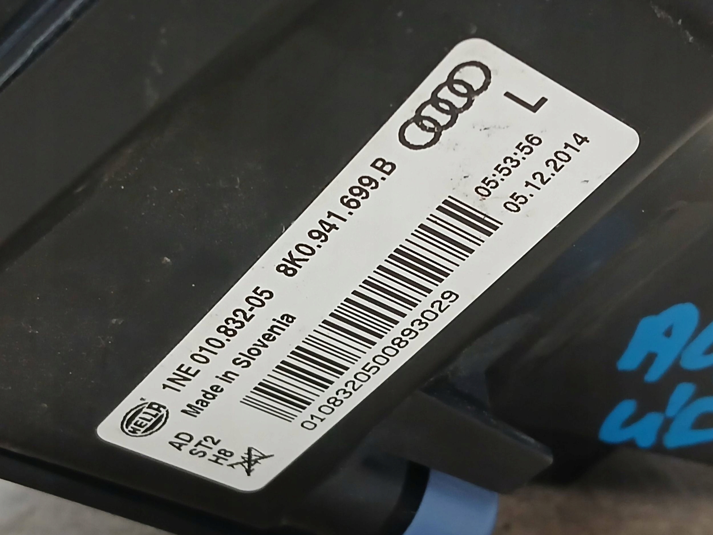 Nebelscheinwerfer links AUDI A4 B8 8K LIFT 12-16 8K0941699B