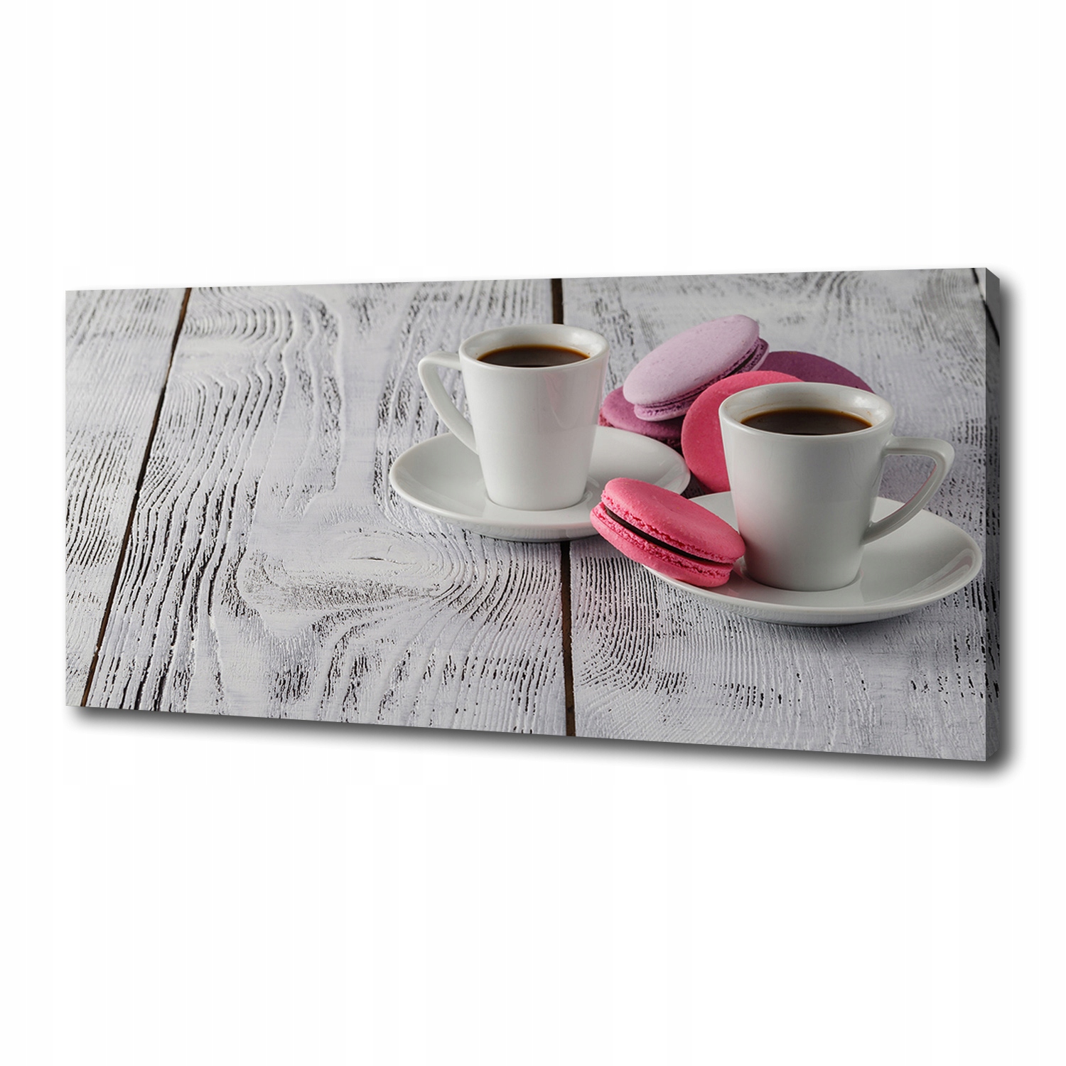 

Foto obraz na płótnie Kawa i ciastka 125x50 cm