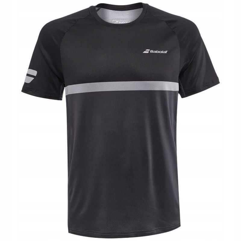 Tričko Babolat Compete Crew Neck Tee Men Bk/magnet S