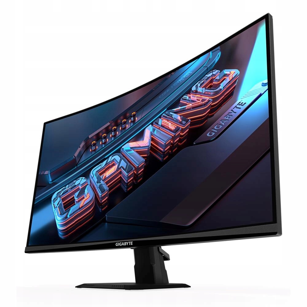 Gigabyte LCD 27" Gaming monitor GS27QCA, Prohnutý Va 1500R, 2560x1440…