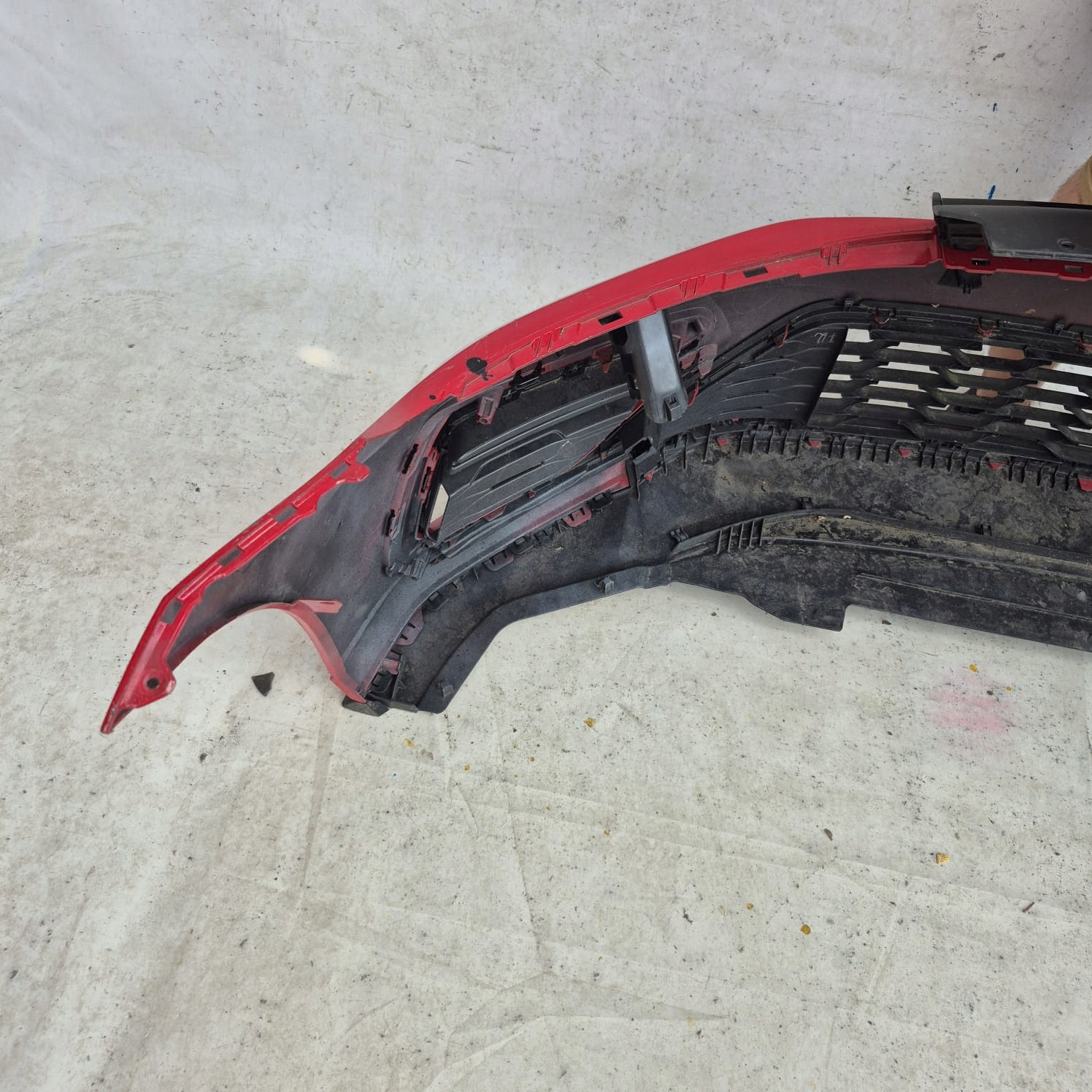 VW GOLF 7 VII 5G0 LIFT R-LINE 16- bumper front front 4XPDC SPR