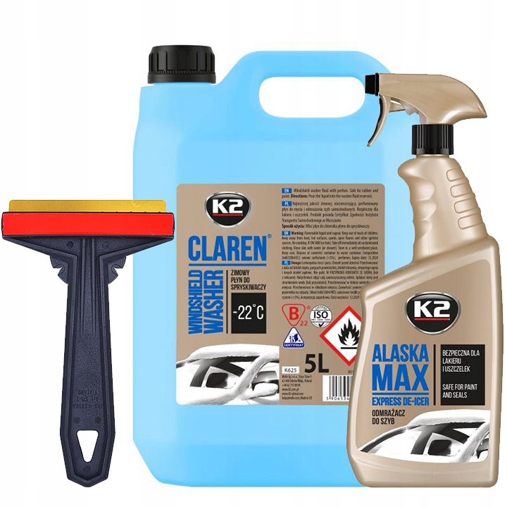 

K2 Odmrażacz Zimowy Płyn 5L Skrobacza Murska