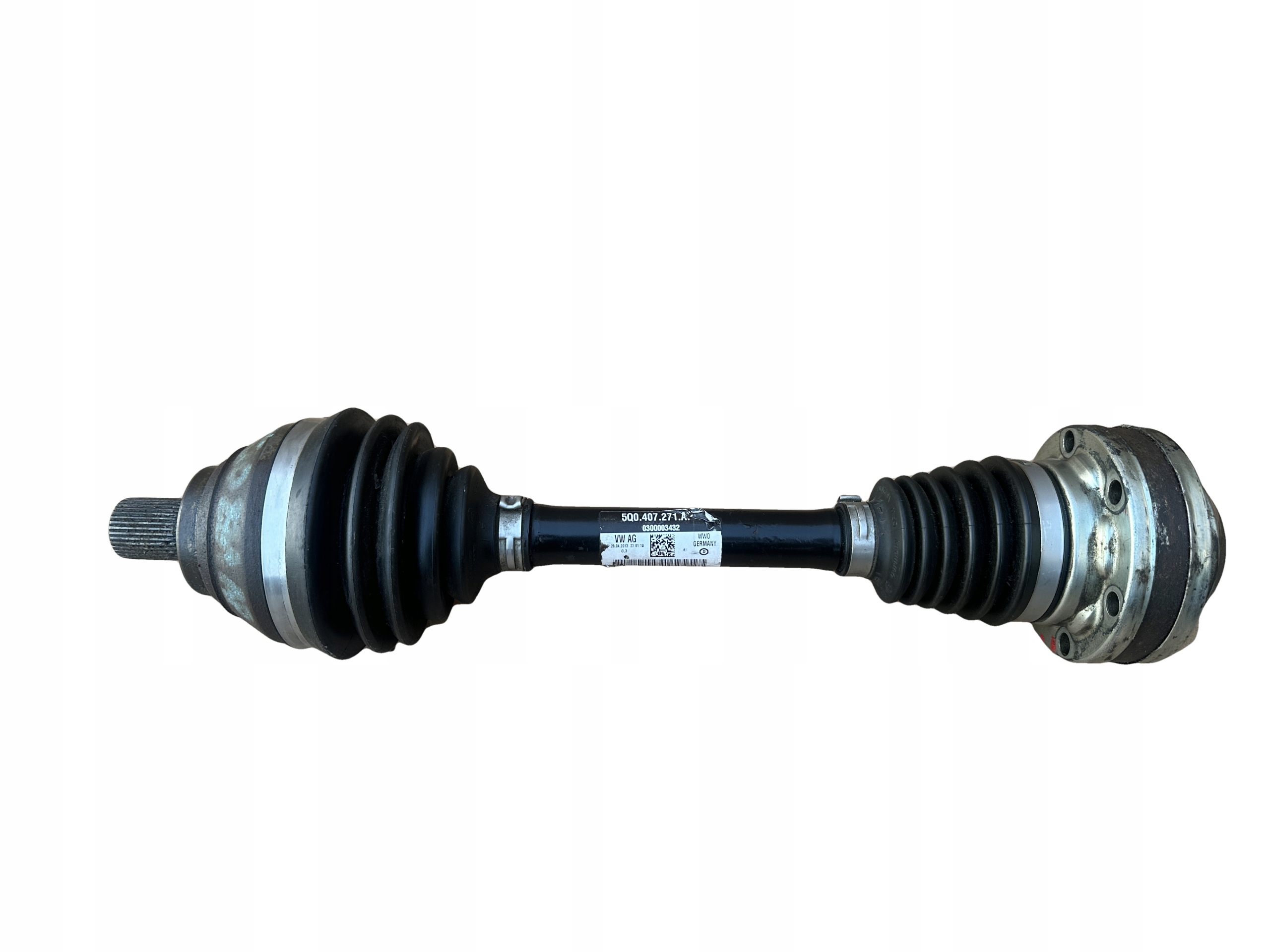 AUDI VW semi-axis left front 5Q0407271AP