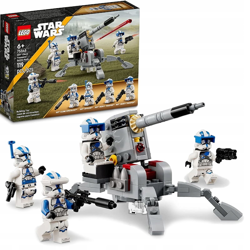 Lego Star Wars Bojová Sada Vojáci Z 501. Legie 75345 6+ 119 El.
