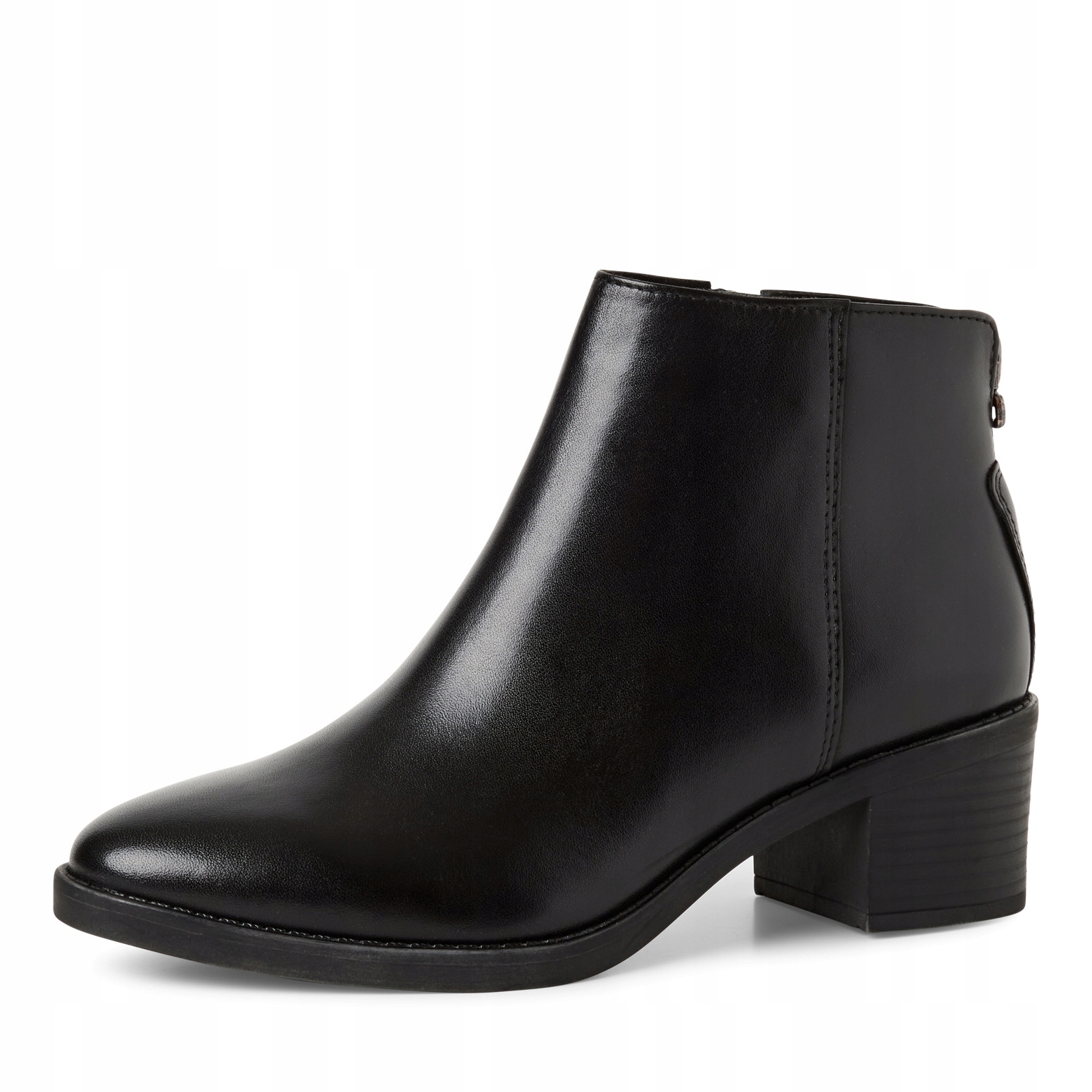 Marco Tozzi 25358-45 Elegantní Černé Kotníkové Kotníkové Boty Vel. 39