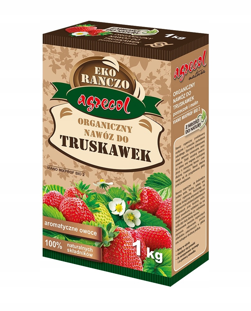 

Organiczny nawóz do truskawek 1kg Agrecol