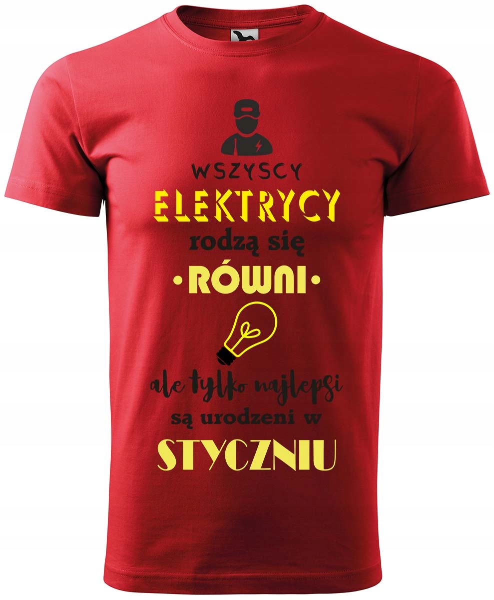 

Koszulka Wszyscy Elektrycy Są Równi, Al.. elektryk