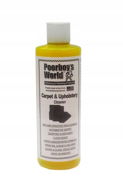 Poorboy’s World Carpet & Upholstery 473ml Środek Do Czyszczenia Tkanin