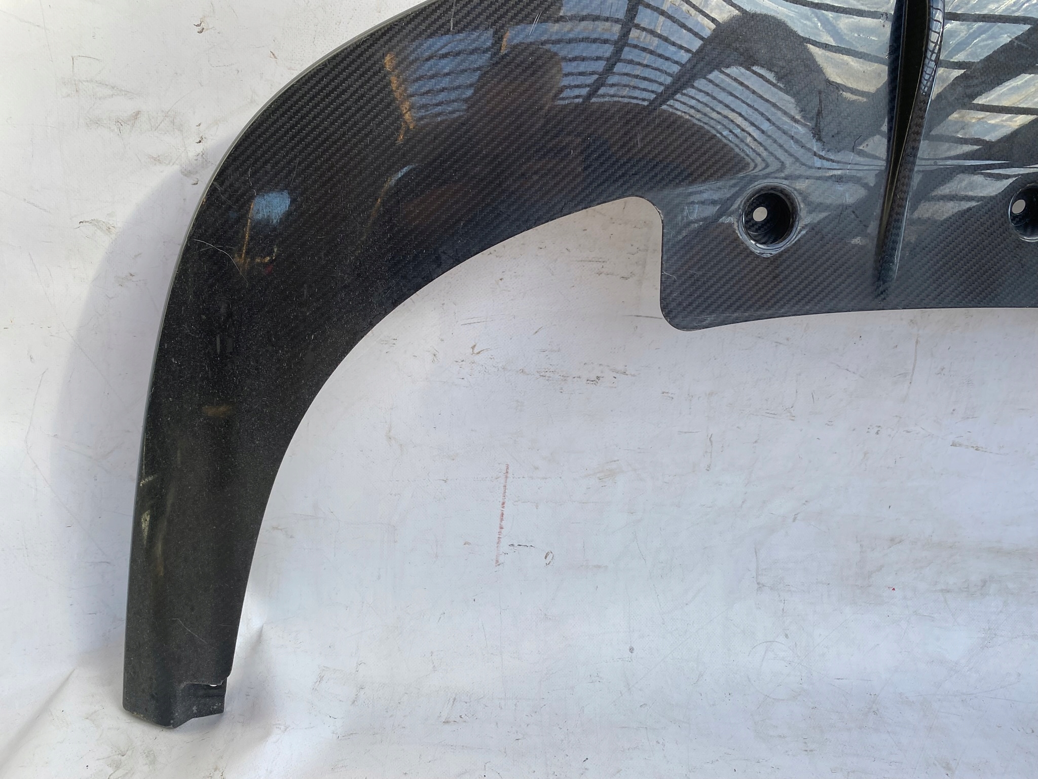 BENTLEY CONTINENTAL GT 3SD 18- bumper SPOILER diffuser CARBON rear part