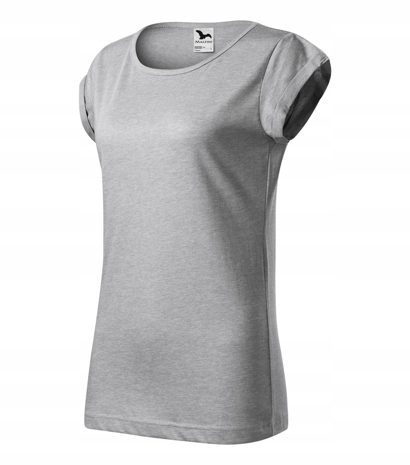 

Damska koszulka T-shirt malfini 164 Srebrny S
