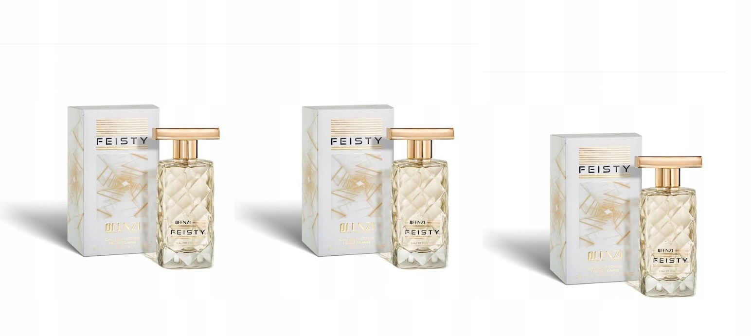 JFenzi For Woman Feisty 3x100 ml dámská parfémovaná voda