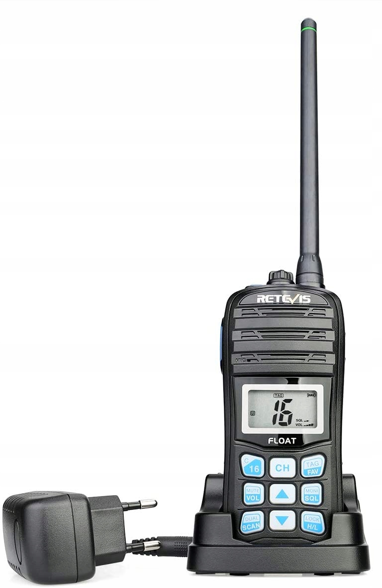 Retevis RT55 морской Walkie Talkie (черный, 1 шт)
