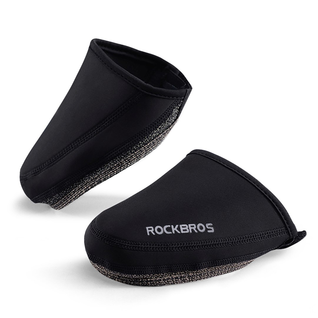 Noski na buty wiatroodporne docieplające 39-45 cm czarne