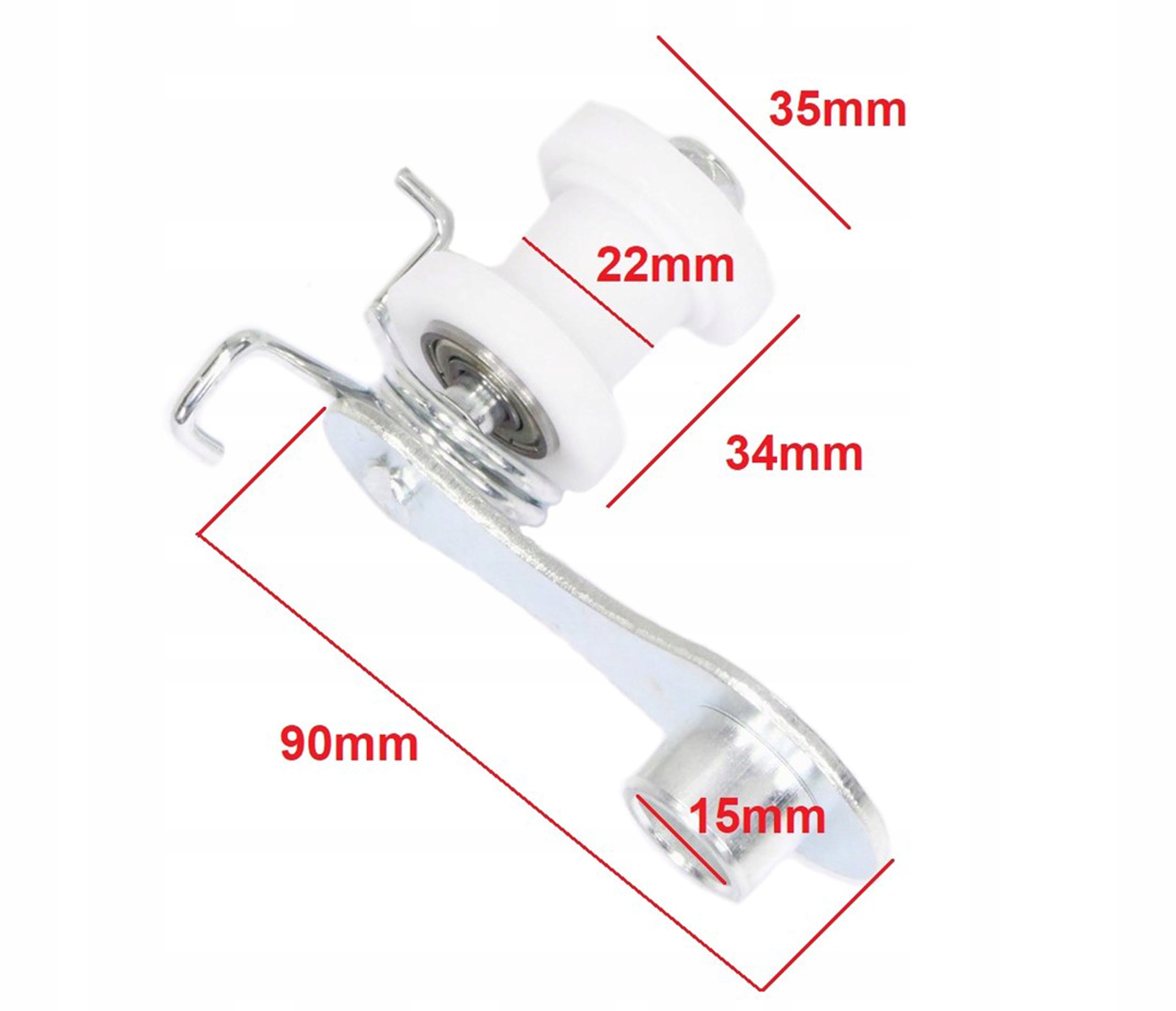 QUAD ATV 50 90 110 125 Cross 4T Napinacz Łańcucha Napędowego Rolka Łożyska Numer katalogowy części 65464654765775434