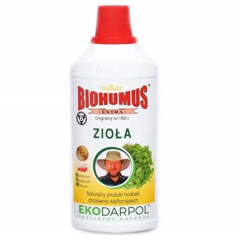 

Naturalny nawóz do ziół bazylii tymianku mięty Bio