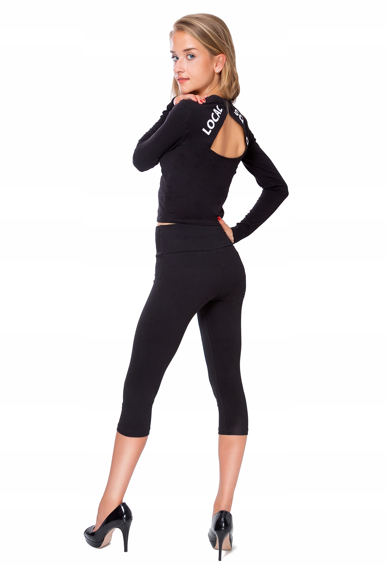 LEGGINSY BAWEŁNIANE MIX KOLORÓW PANEL LWP 3/4 XXL Marka MITAAMI