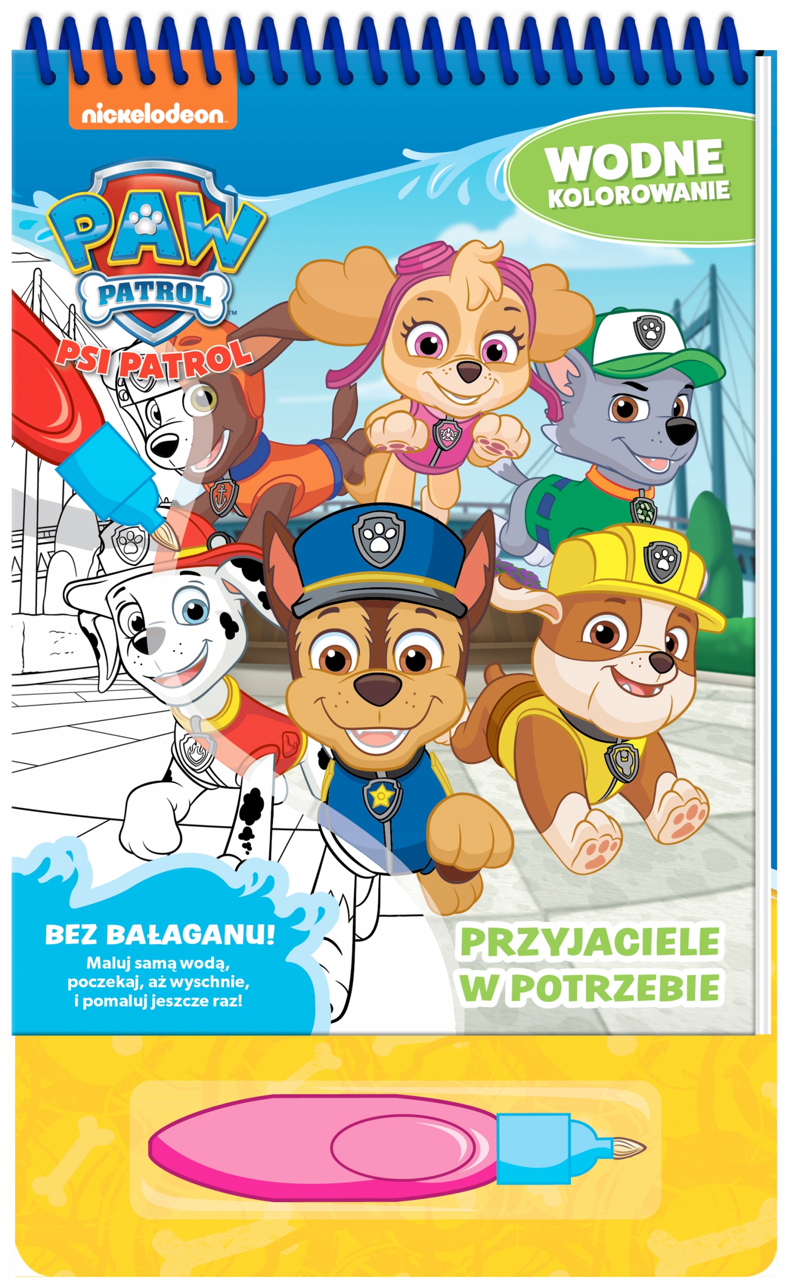 

Psi Patrol Wodne Kolorowanie Wodna Kolorowanka