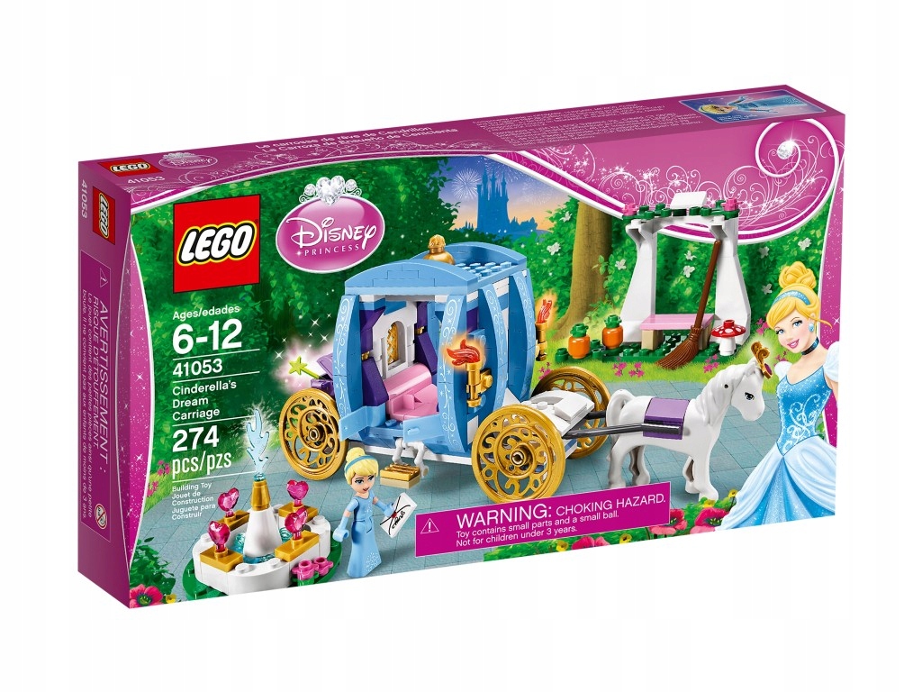 Lego Disney 41053 Popelčin kouzelný kočár Nové