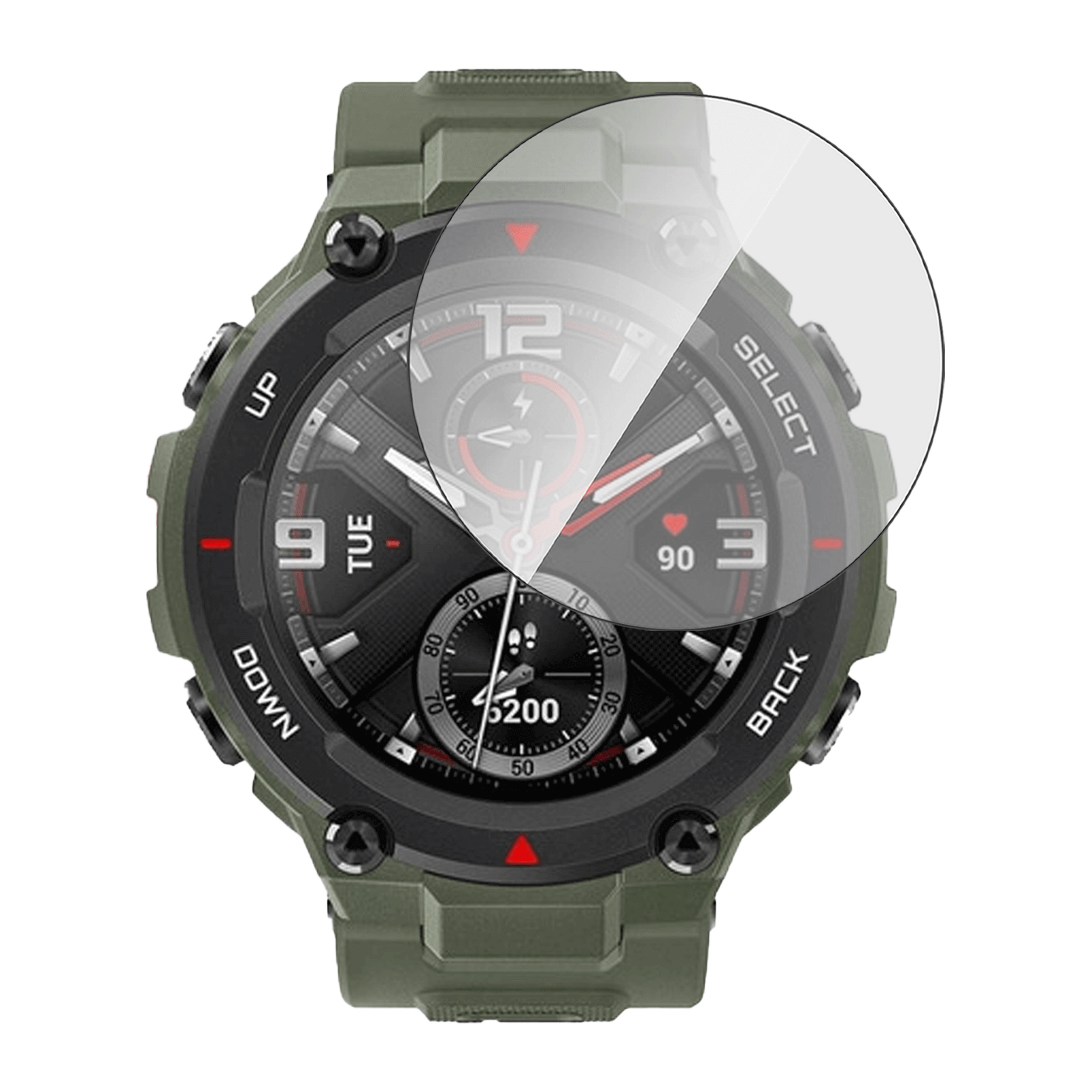 SzybexPol szkło hybrydowe do Amazfit T-Rex