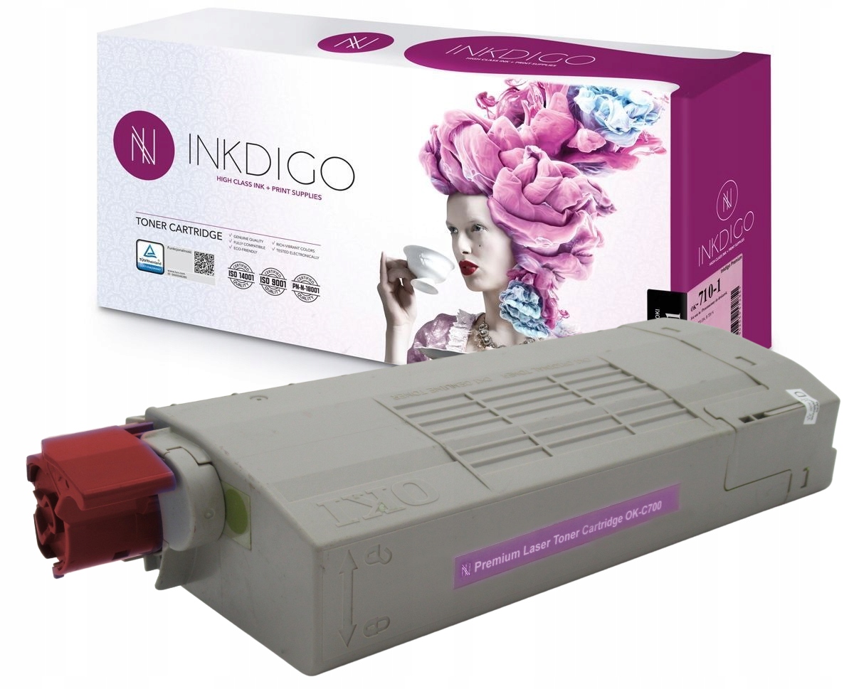 Toner náhrada pro tiskárny Oki C710 C711 Magenta