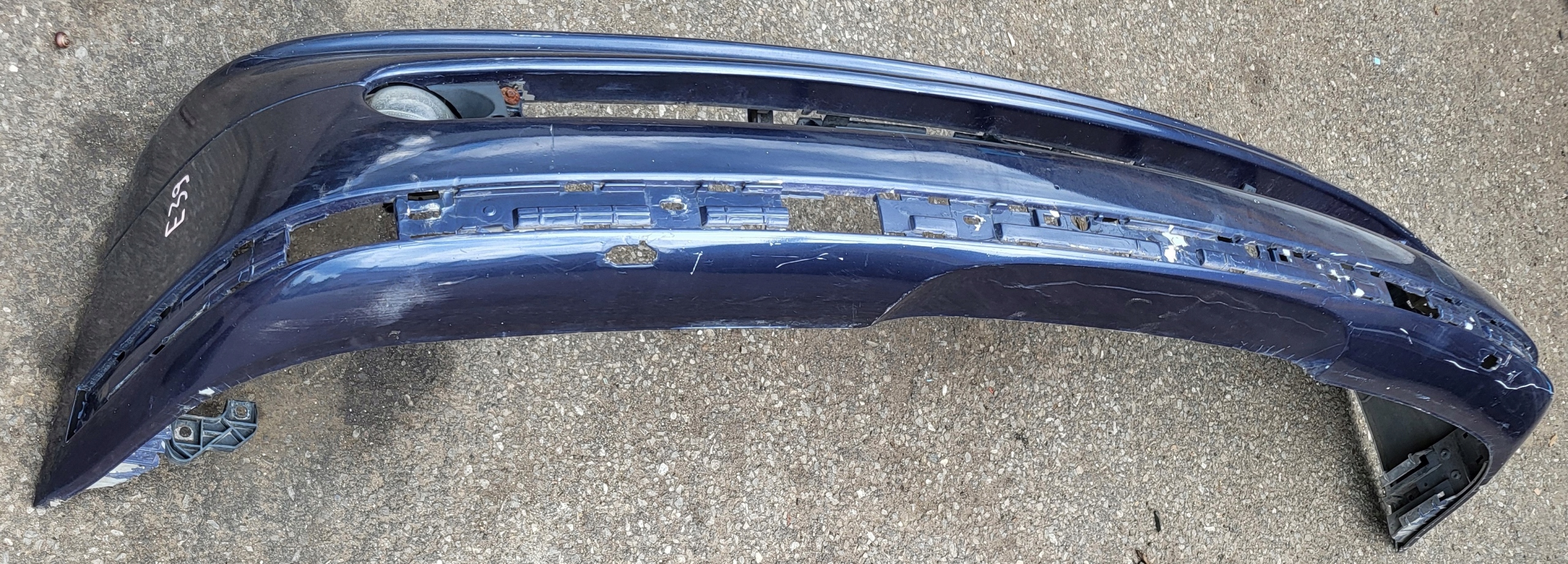 front bumper front light fog light right left BMW 5 E39 LIFT TOLEDOBLAU