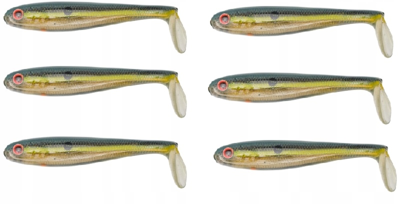 Gumy Strike King Shadalicious 11,5cm Clear 6szt