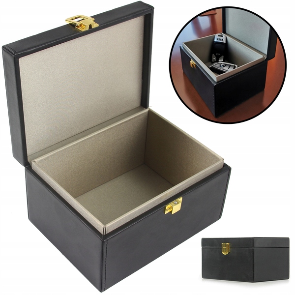 Krabička Na Klíček 16 x 12 x 9 cm keyless Box Pu