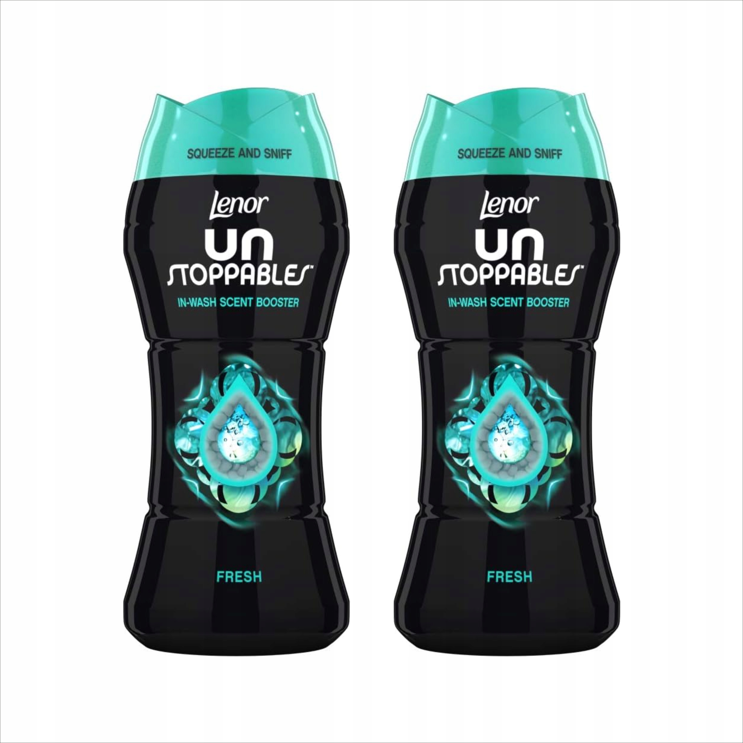 2x LENOR PEREŁKI ZAPACHOWE 210G LENOR FRESH UNSTOPPABLES GRANULKI