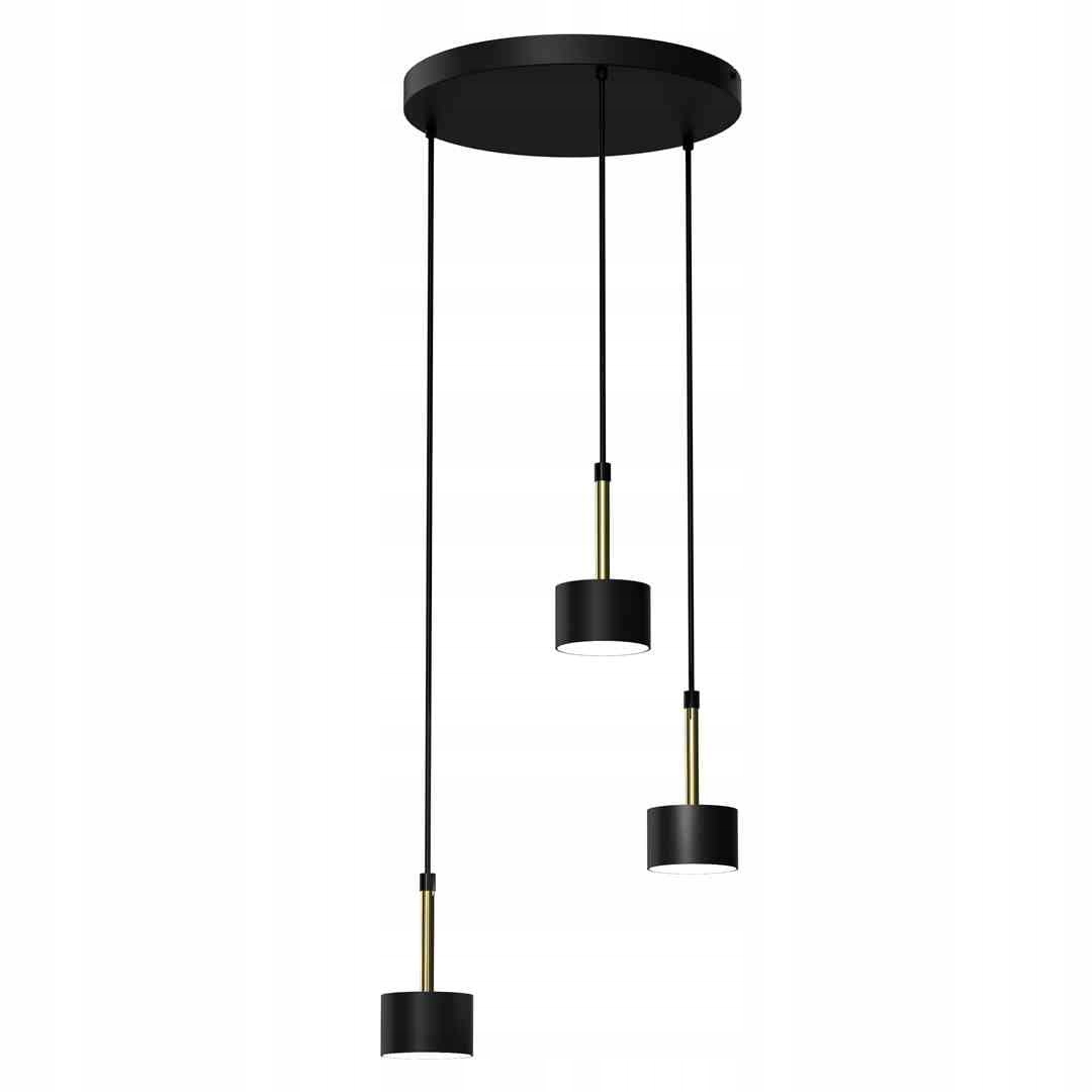 Závesná Led lampa Milagro Arena čierna