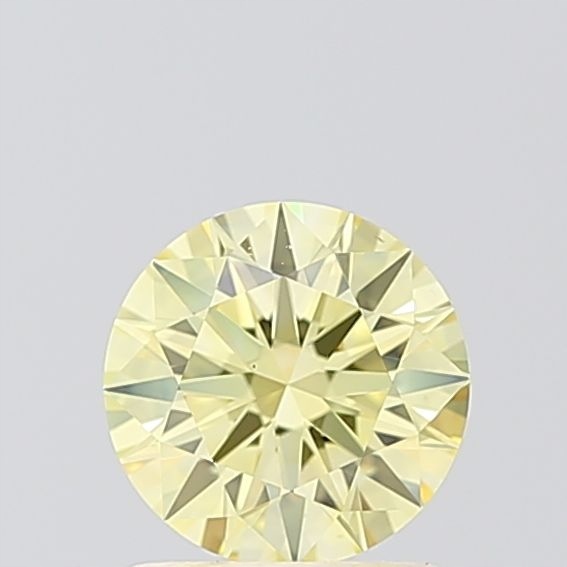 Diament laboratoryjny kolorowy 1.04ct ROUND Fancy Intense Yellow VS1 (IGI)