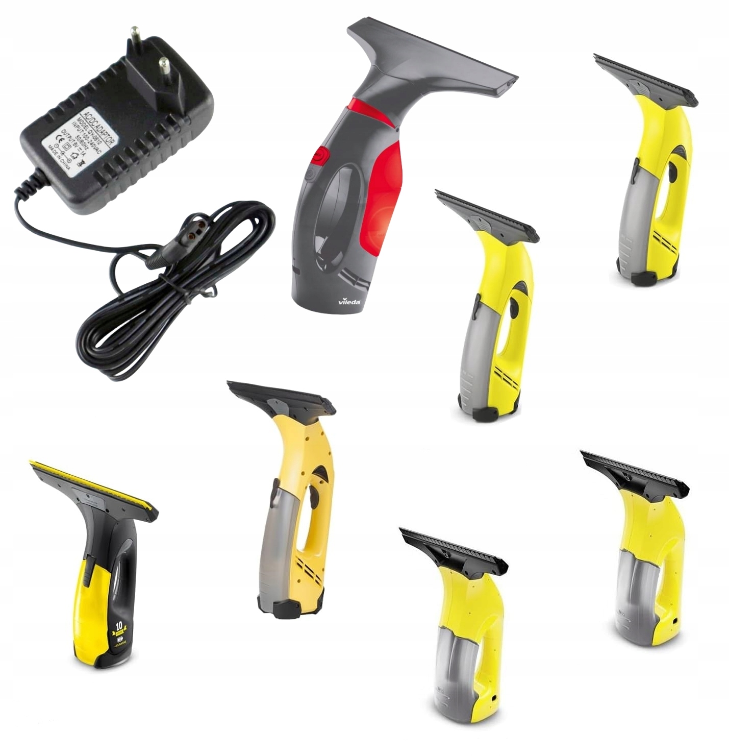 Ładowarka myjki do okien KARCHER 2.633-107.0 4039784824003 zamiennik WV2 Waga produktu z opakowaniem jednostkowym 0.08 kg