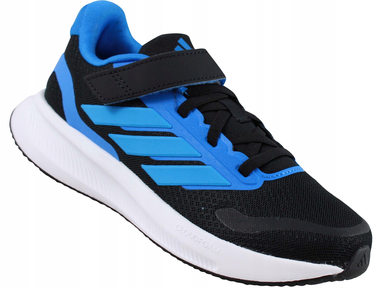 Adidas Runfalcon 5 El C JP9399 Buty Dziecięce Na Gumki Rzep Czarne